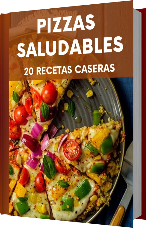 Recetario pizzas saludables 20 recetas caseras